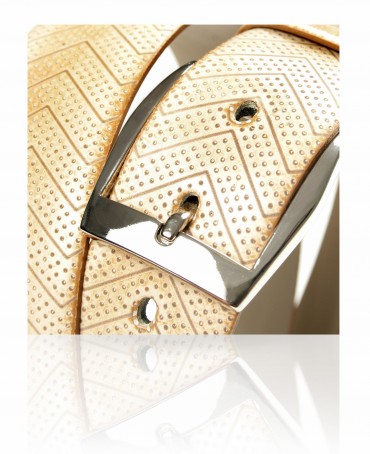 Ремень Унисекс 4059/40/Vanilla